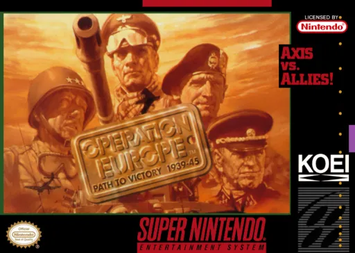 Operation Europe - Path to Victory 1939-45 (USA)